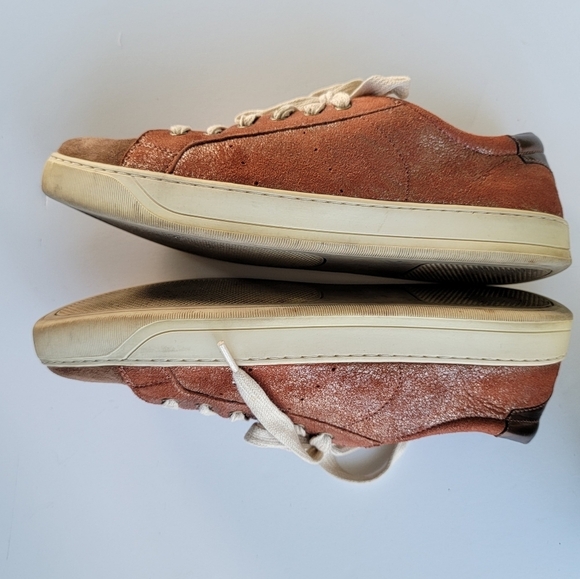Johnston & Murphy Sneaker Distressed  Suede Leather Size 8 - Picture 4 of 15